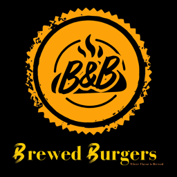 Brewed Burgers logo.